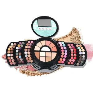 109 Colors All in One Makeup Gift Set, Professional Makeup Kit for Women, Full Kit with Mirror, Eyeshadow, Lip Gloss, Blush, Contour Shade, Perfect for Party, Casual, Wedding Makeup