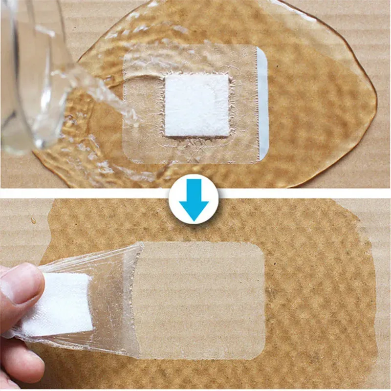 10Pcs/lot Medical Transparent Tape Adhesive Plaster Waterproof Wound Hemostasis Sticker Band First Aid Bandage Emergency Kit