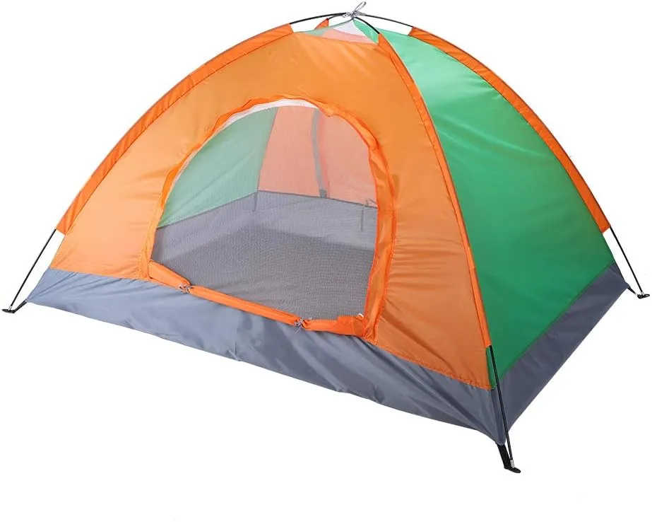 1/2/3/4-Person Camping Tent,Family Dome Weatherproof Tent with Easy Setup, Included Carry Bag, Windows and Door for Air Flow for Backpacking, Hiking, or Beach