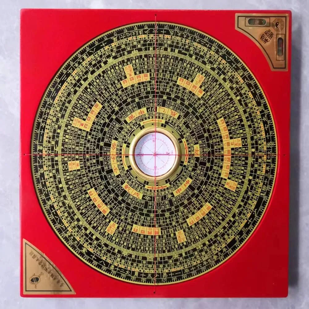 13cm Magnetic Compass in RED Plastic Case New Metal Handicraft Compass