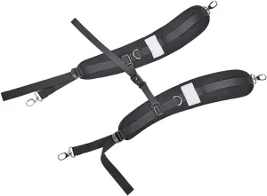 1pair Adjustable Double Shoulder Straps for Backpack Comfortable Replaceable Straps High-grade Buckles for Outdoor Activities and Travel