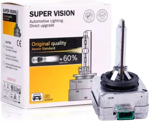 1pcs D3S HID Xenon Bulb Headlight Auto Lamp Car Front Light Replacement Bulbs 12V 35W 5000K Warm White