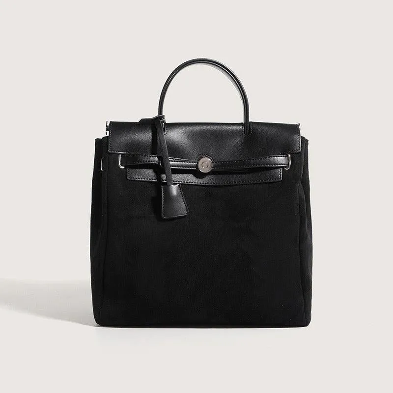 #209 High Capacity Leather Splitting Backpack