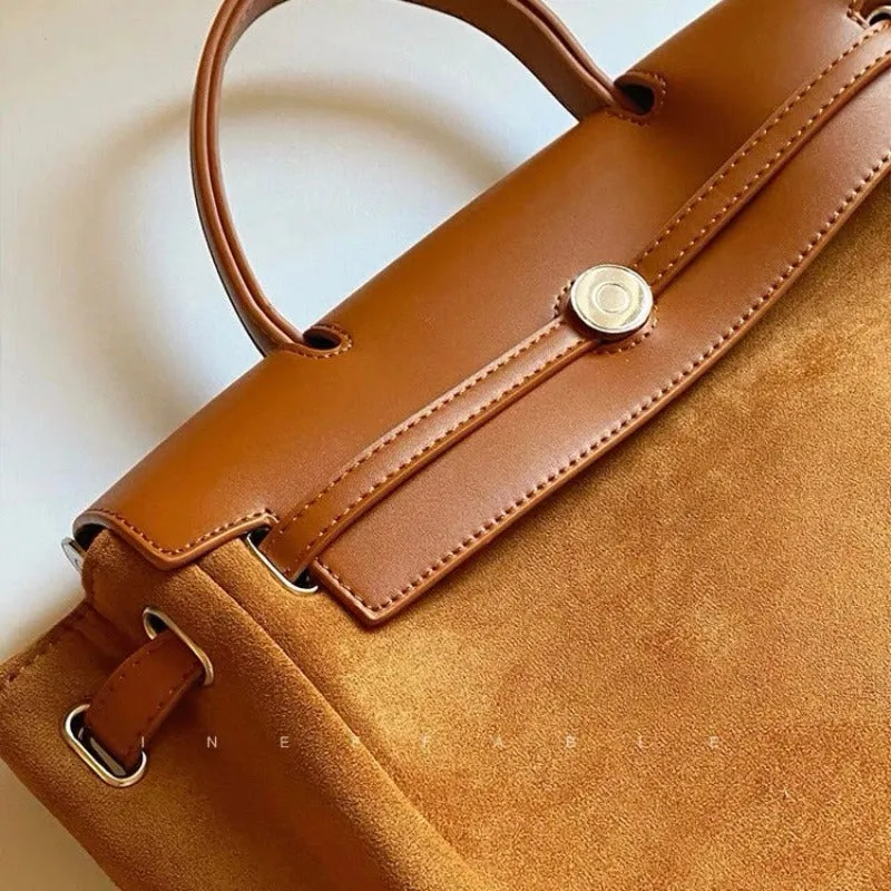 #209 High Capacity Leather Splitting Backpack