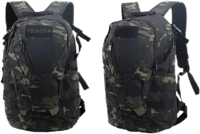 20L Tactical Multifunctional Backpack， Camping Hunting Mountaineeringand Outdoor Travel Tactical MOLLEBackpacks