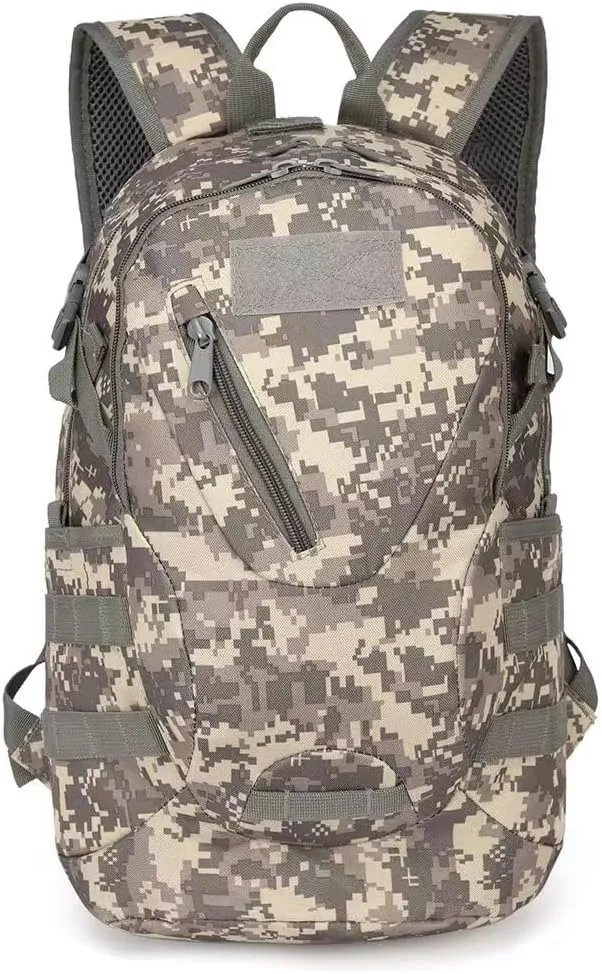 20L Tactical Multifunctional Backpack， Camping Hunting Mountaineeringand Outdoor Travel Tactical MOLLEBackpacks