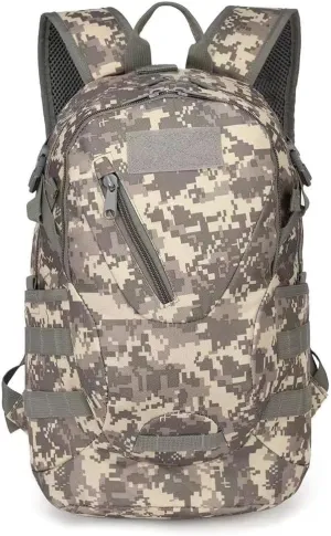 20L Tactical Multifunctional Backpack， Camping Hunting Mountaineeringand Outdoor Travel Tactical MOLLEBackpacks
