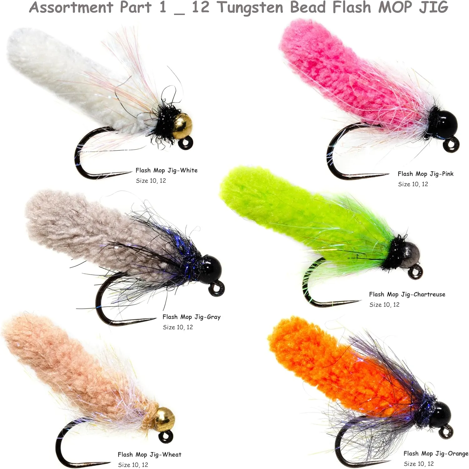 24/36/50/66 Premium Hand Tied Fly Fishing Flies Assortment | Waterproof Fly Boxes | Dry, Wet, Nymphs, Streamers, Wooly Buggers, Terrestrials | Trout, Bass Lure Set, Kit, Gift