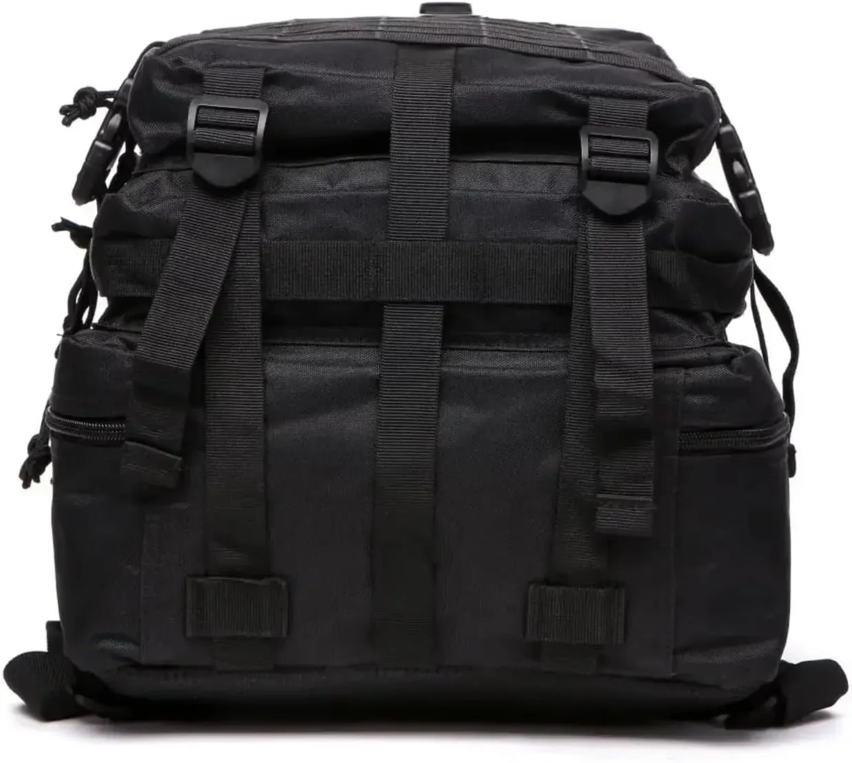 25L 50L Water-Resistant Nylon Backpack Outdoor Camping Hiking Trekking Durable Daypack Molle System (25L (Camo black))