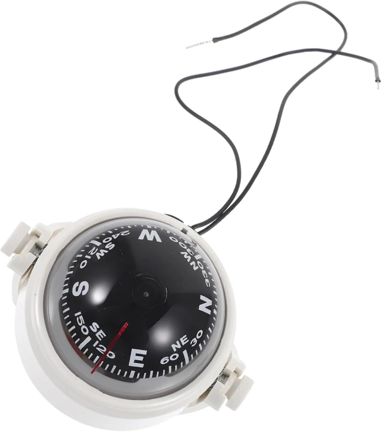 2pcs Compass Car Boat Ball Compass Small Boat Compass Vehicle Navigation Car Dash Compass Car Compass