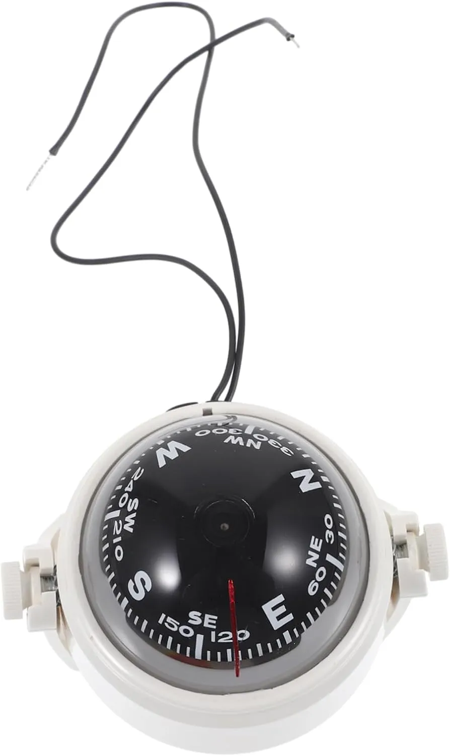 2pcs Compass Car Boat Ball Compass Small Boat Compass Vehicle Navigation Car Dash Compass Car Compass