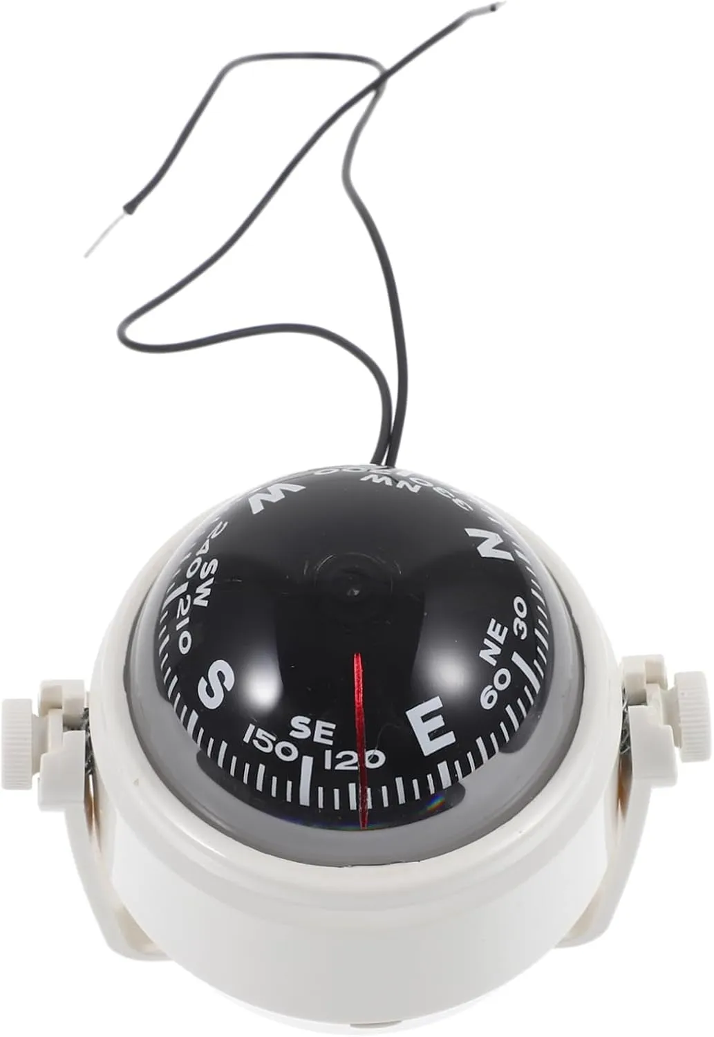 2pcs Compass Car Boat Ball Compass Small Boat Compass Vehicle Navigation Car Dash Compass Car Compass