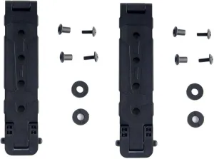 2PCS Molle Style Nylon Deep Carry Pocket Clip Replacements with 4 Sets Screws Fit for Kydex Sheath Knife Case
