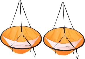 2X Downwind Wind Sail Kit 42 inches Kayak Canoe Accessories, Easy Setup & Deploys Quickly, Compact & Portable
