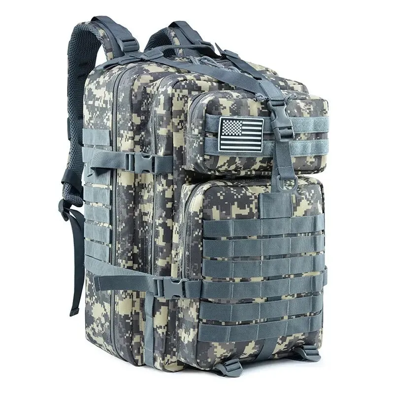 36-55L Tactical Backpack – High-Capacity & Versatile
