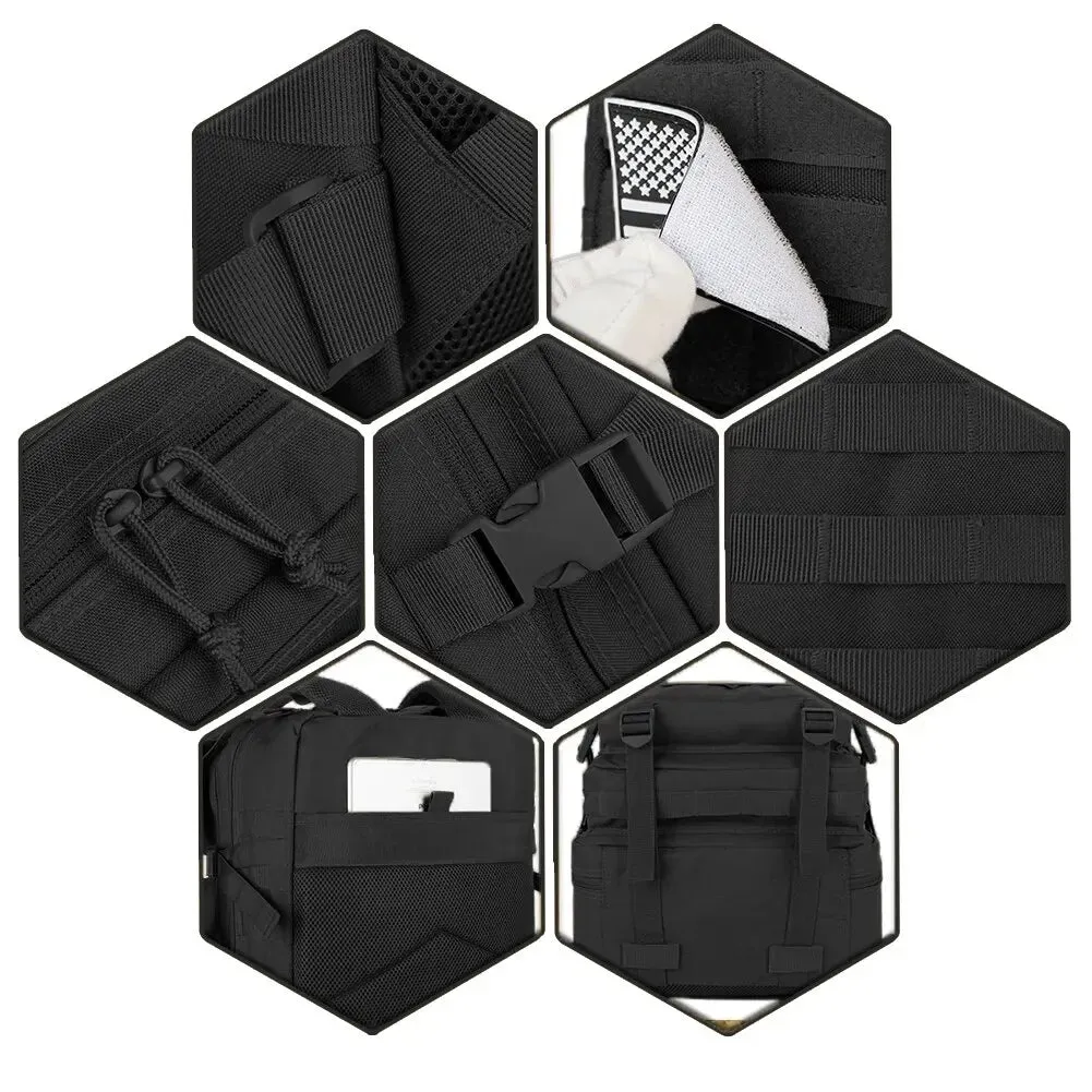 36-55L Tactical Backpack – High-Capacity & Versatile