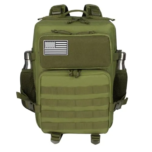 45L Large Tactical Military Backpack for Women & Men,Assault Pack Army