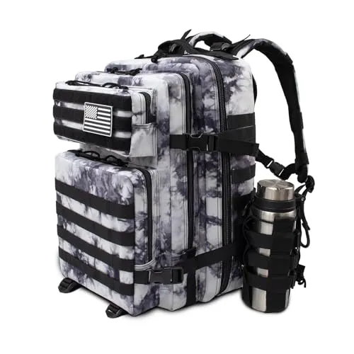 45L Large Tactical Military Backpack for Women & Men,Assault Pack Army