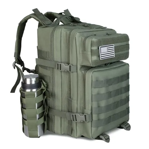 45L Large Tactical Military Backpack for Women & Men,Assault Pack Army