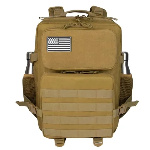 45L Large Tactical Military Backpack for Women & Men,Assault Pack Army