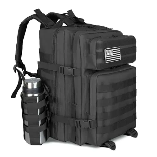 45L Large Tactical Military Backpack for Women & Men,Assault Pack Army