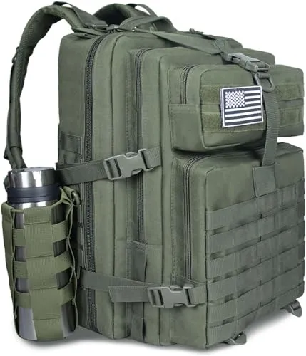 45L Large Tactical Military Backpack for Women & Men,Assault Pack Army