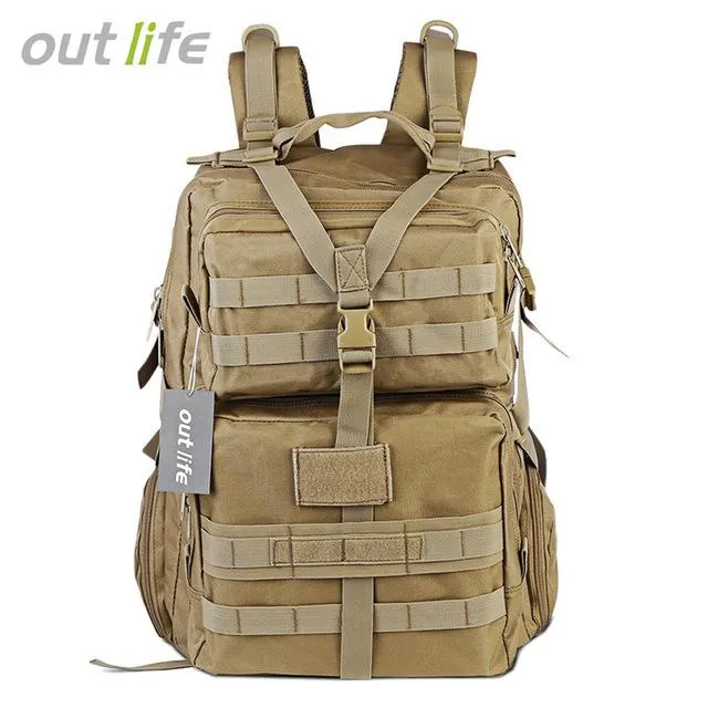 45L Military Tactical Backpack (WATER RESISTANT)