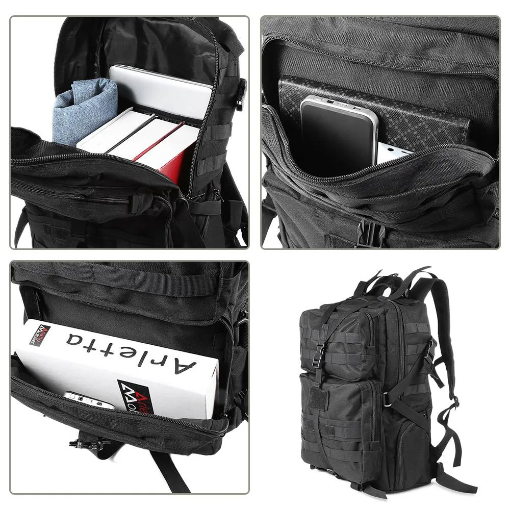 45L Military Tactical Backpack (WATER RESISTANT)