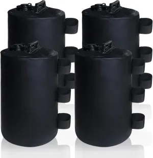 4PCS Water Weights Canopy Weights 220lbs Pop Up Canopy Tent Weights Canopy Weights Set of 4 Leg Weights for Canopies, Tents, Gazebo Legs