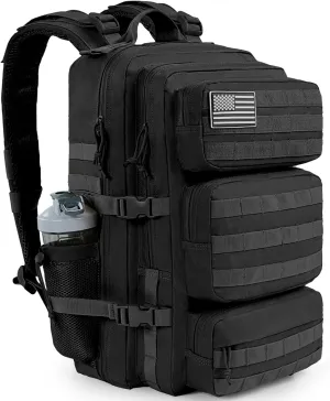 50L Military Tactical Backpack: Heavy-Duty & Water Resistant