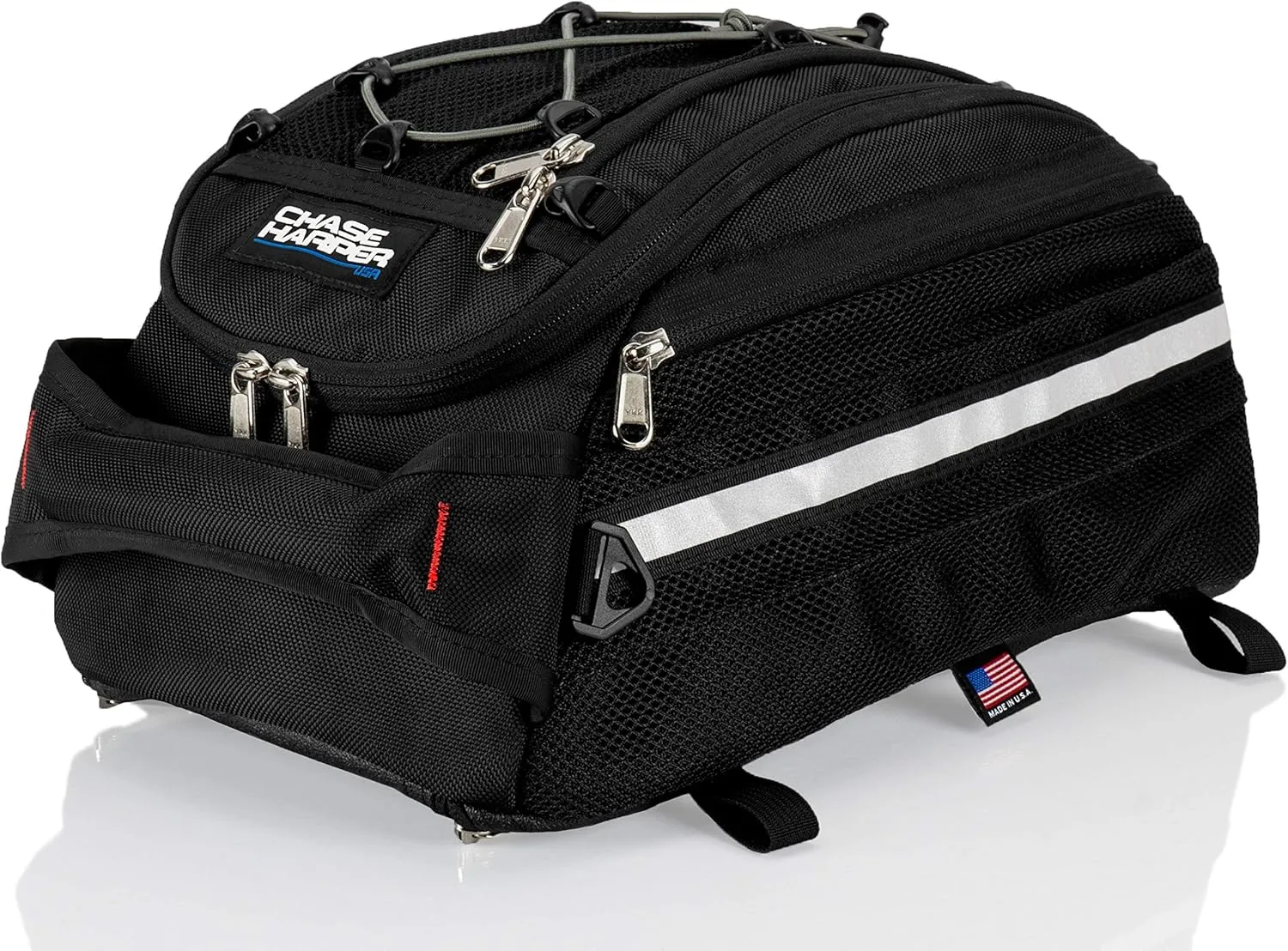 5400 CR2 Tail Trunk- Water-Resistant, Tear-Resistant, Industrial Grade Ballistic Nylon - Universal Fit Adjustable Bungee Mounting System