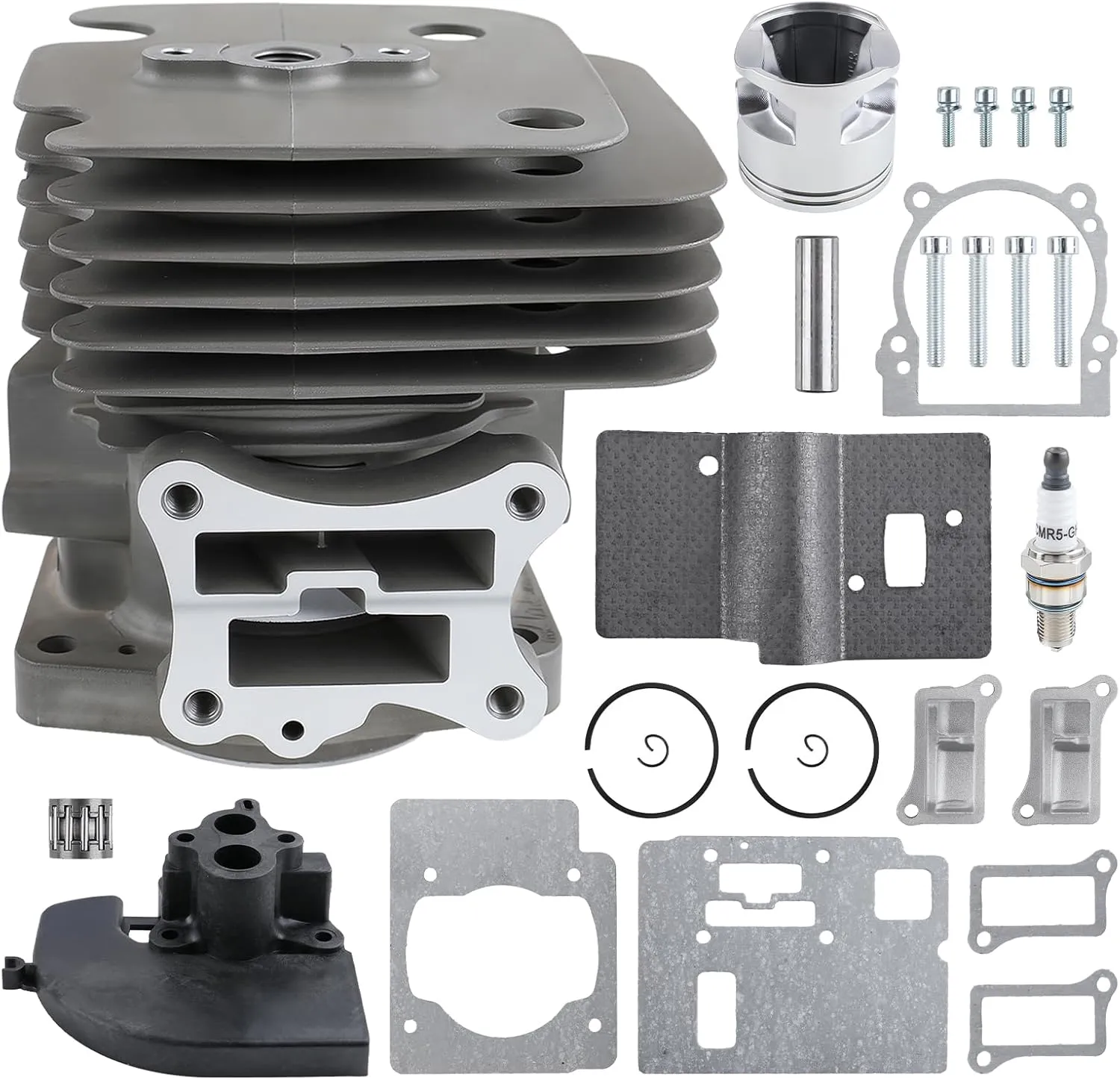 577424001 Cylinder Piston Kit For RedMax EBZ8500 EBZ8500RH Backpack Blower with Spark Plug