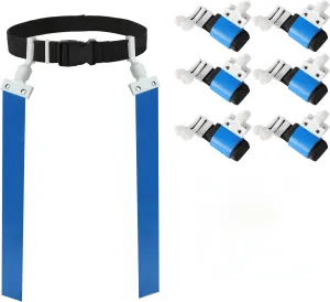 6 Player Pop Flag Football Set-Complete w/Flags, Belts and carry Backpack