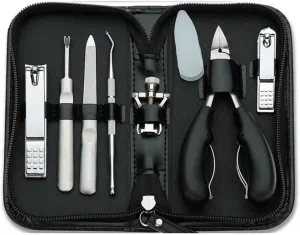 7 Pieces Stainless Steel Manicure Kit Mens Accessories Personal Care Set Manicure Professional Manicure Pedicure Set Manicure Setmanicure Set for Home, Workpl,