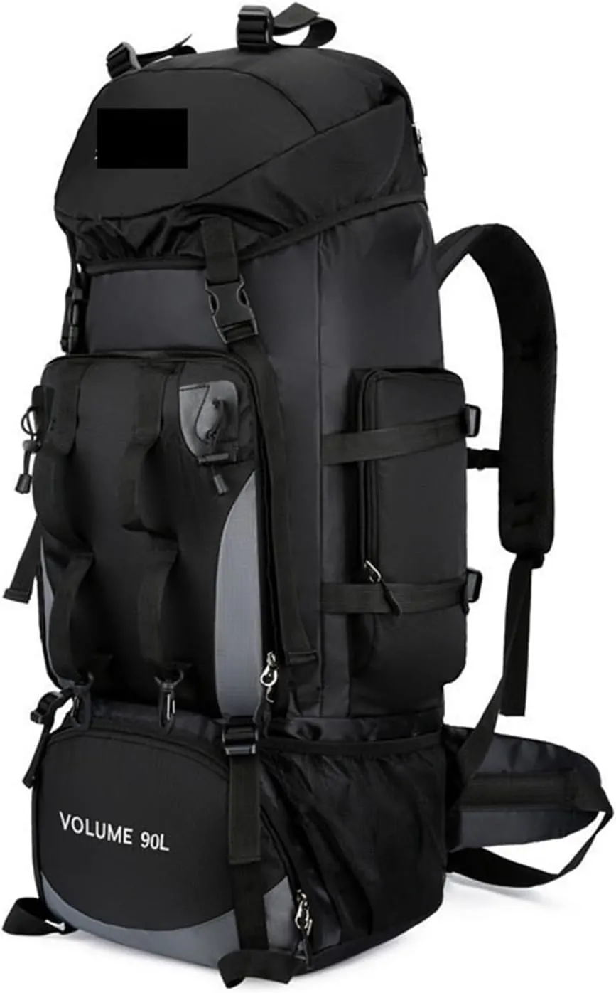 90L Hiking Camping Backpack Trekking Bag Rucksack Large Capacity Travel Outdoor Sports Bags Camping Equipment Men(1PCS)