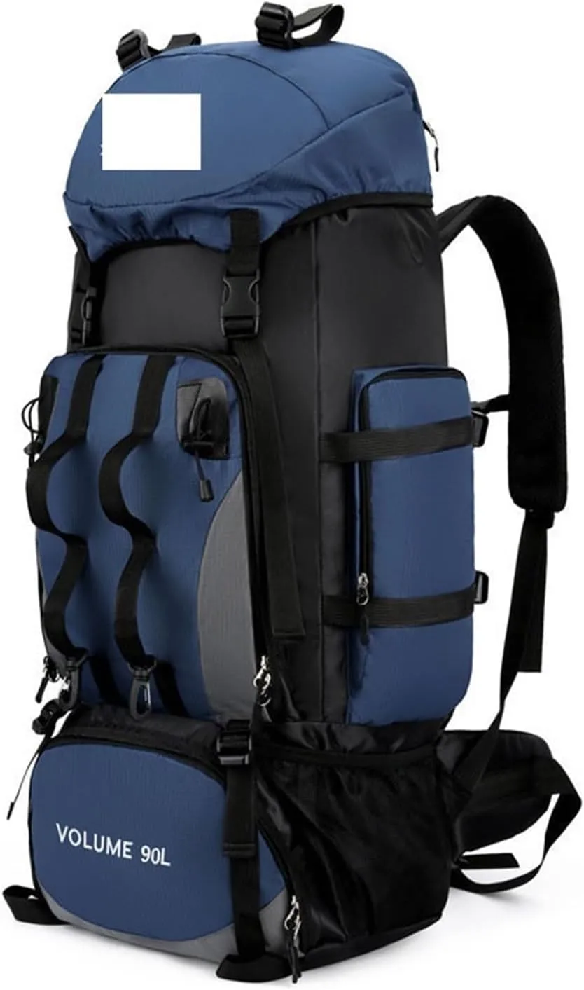 90L Hiking Camping Backpack Trekking Bag Rucksack Large Capacity Travel Outdoor Sports Bags Camping Equipment Men(8)