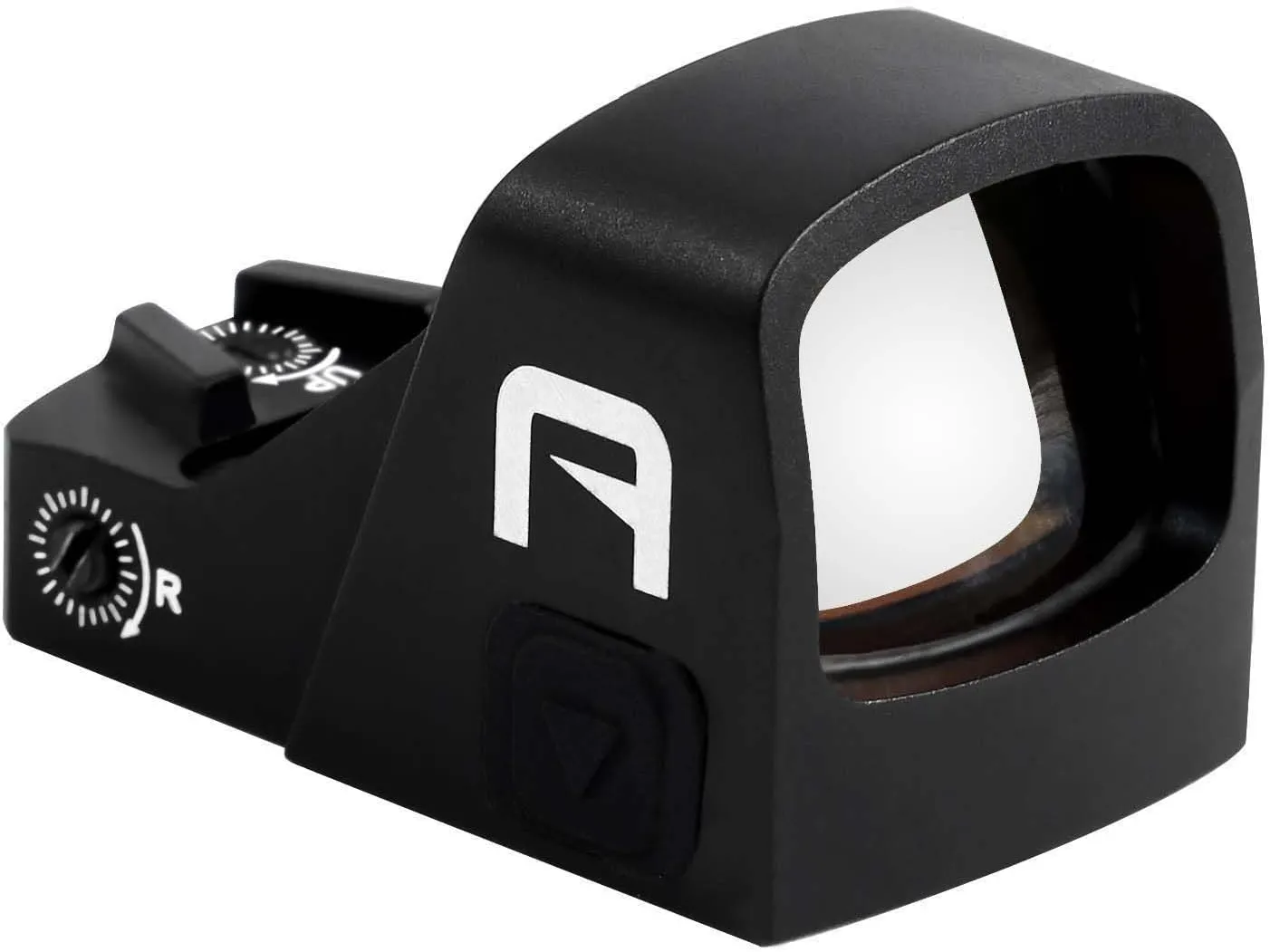 A17 Micro Green Dot Sight for RMSc Footprint 2 MOA Shake Awake Compact Pistol Reflex Sight Rifle Scope with Picatinny Mount (Green Dot)