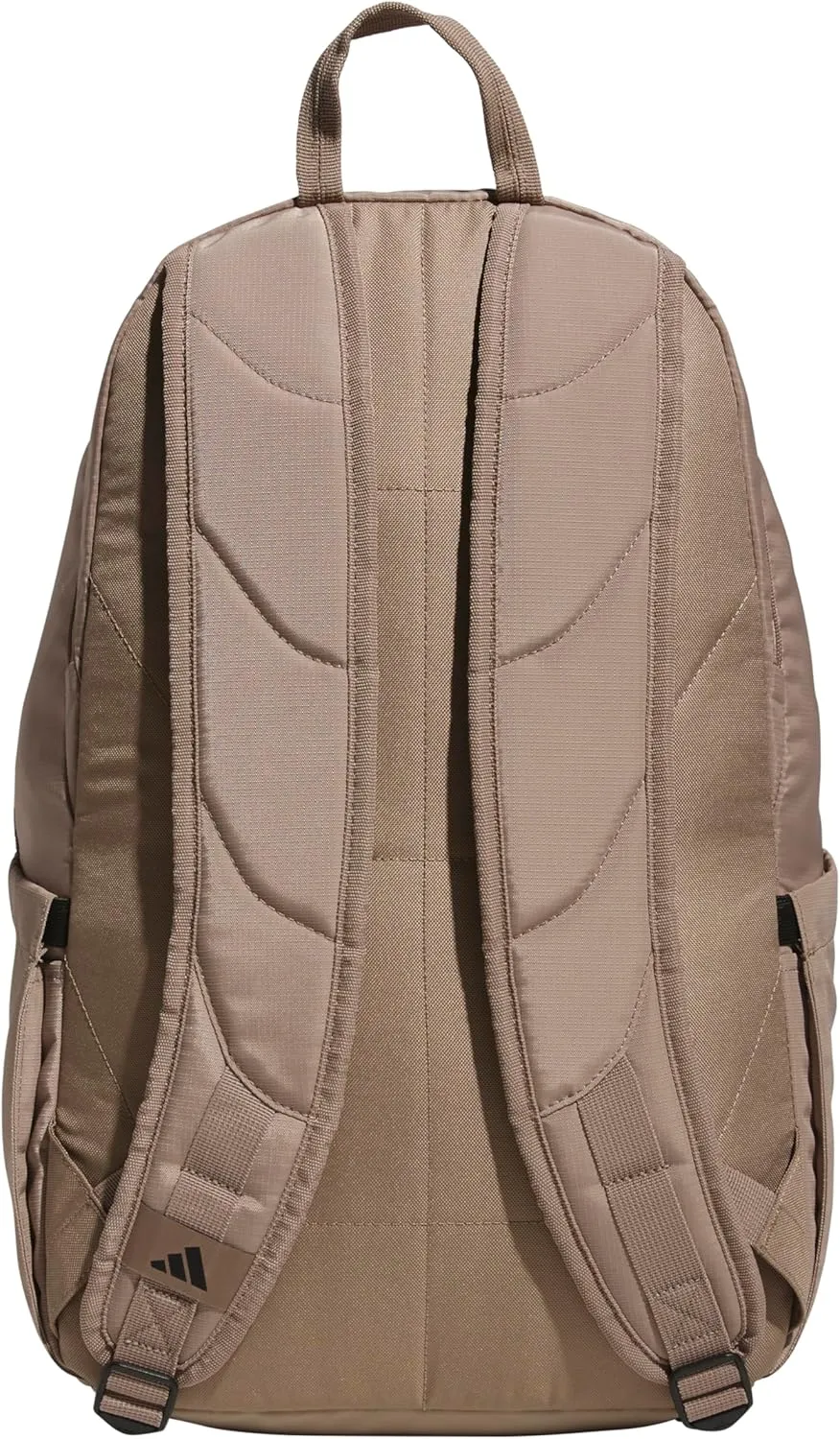 adidas Defender 5 Team Sports Backpack (33L) Durable Large Athletic Gym Laptop Travel Bag, Chalky Brown/Gunmetal, One Size