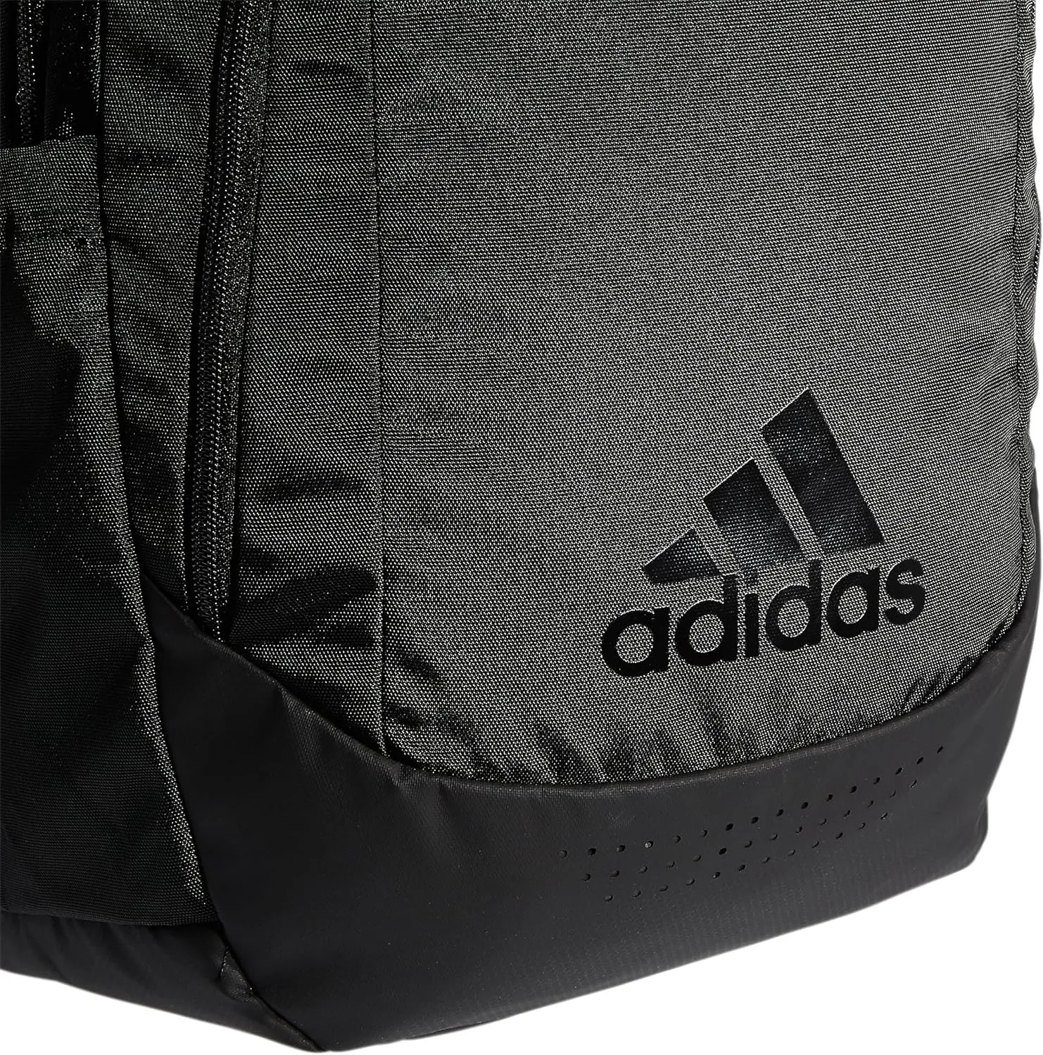 adidas Defender Sports Backpack with Shoe Compartment, Soccer Bag, Black/Black, One Size