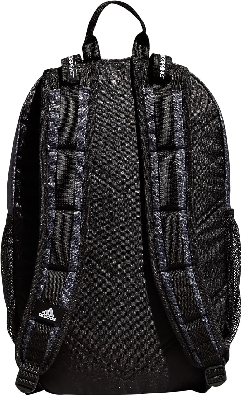 adidas Excel Backpack, Durable Large Athletic Laptop Bag, Jersey Black/Black/White FW21, One Size
