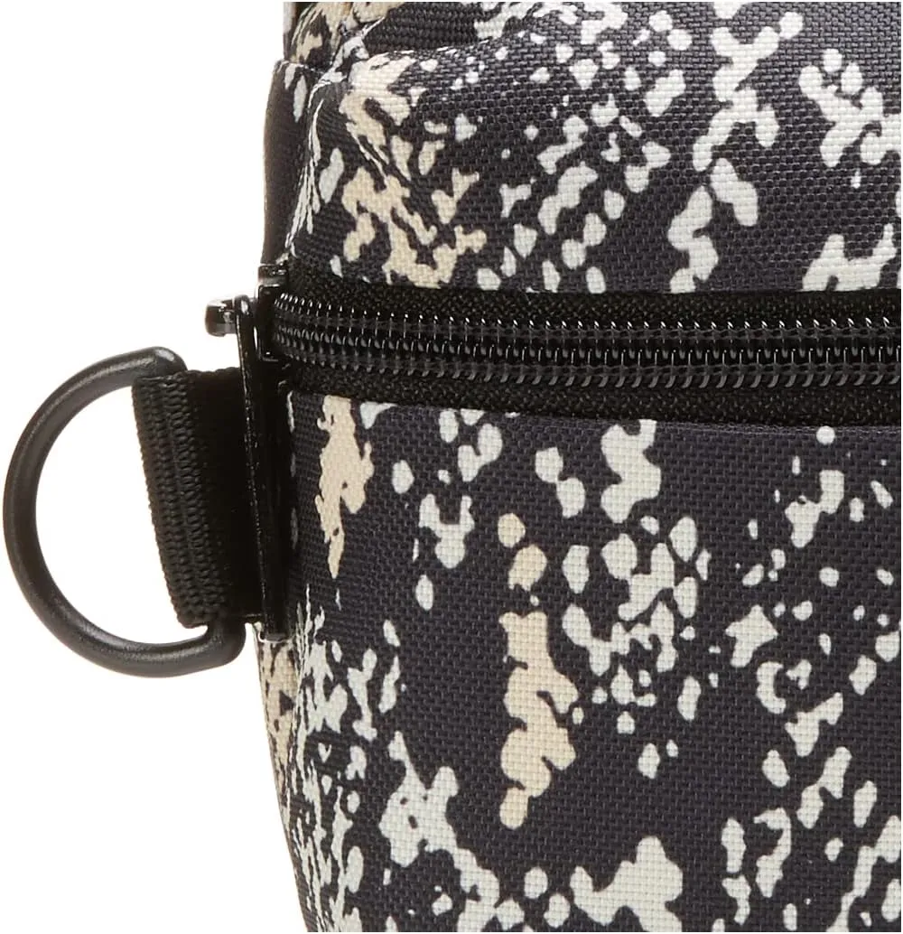 adidas Originals Trefoil 2.0 Mini Backpack Small Travel Bag, Python Black-Sand Strata/Black, One Size