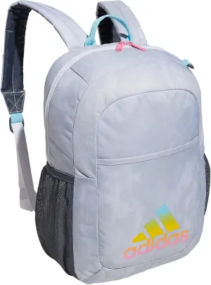 adidas Ready Backpack Discontinued, Stone Wash White/Bliss Pink/Bliss Blue, One Size