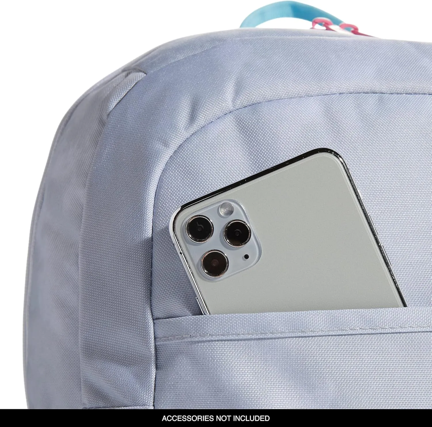 adidas Ready Backpack Discontinued, Stone Wash White/Bliss Pink/Bliss Blue, One Size