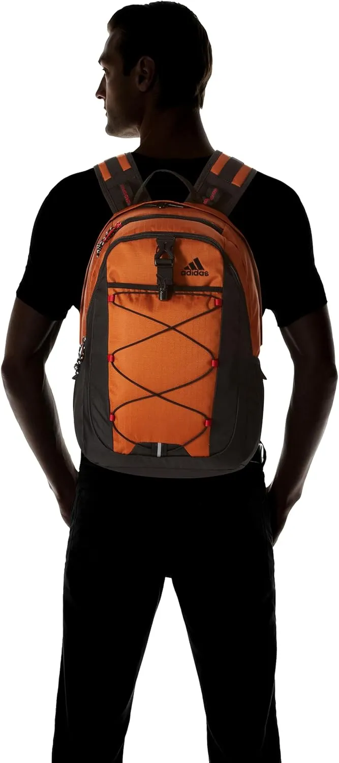 adidas Ultimate ID Backpack, Tech Copper/Better Scarlet, One Size