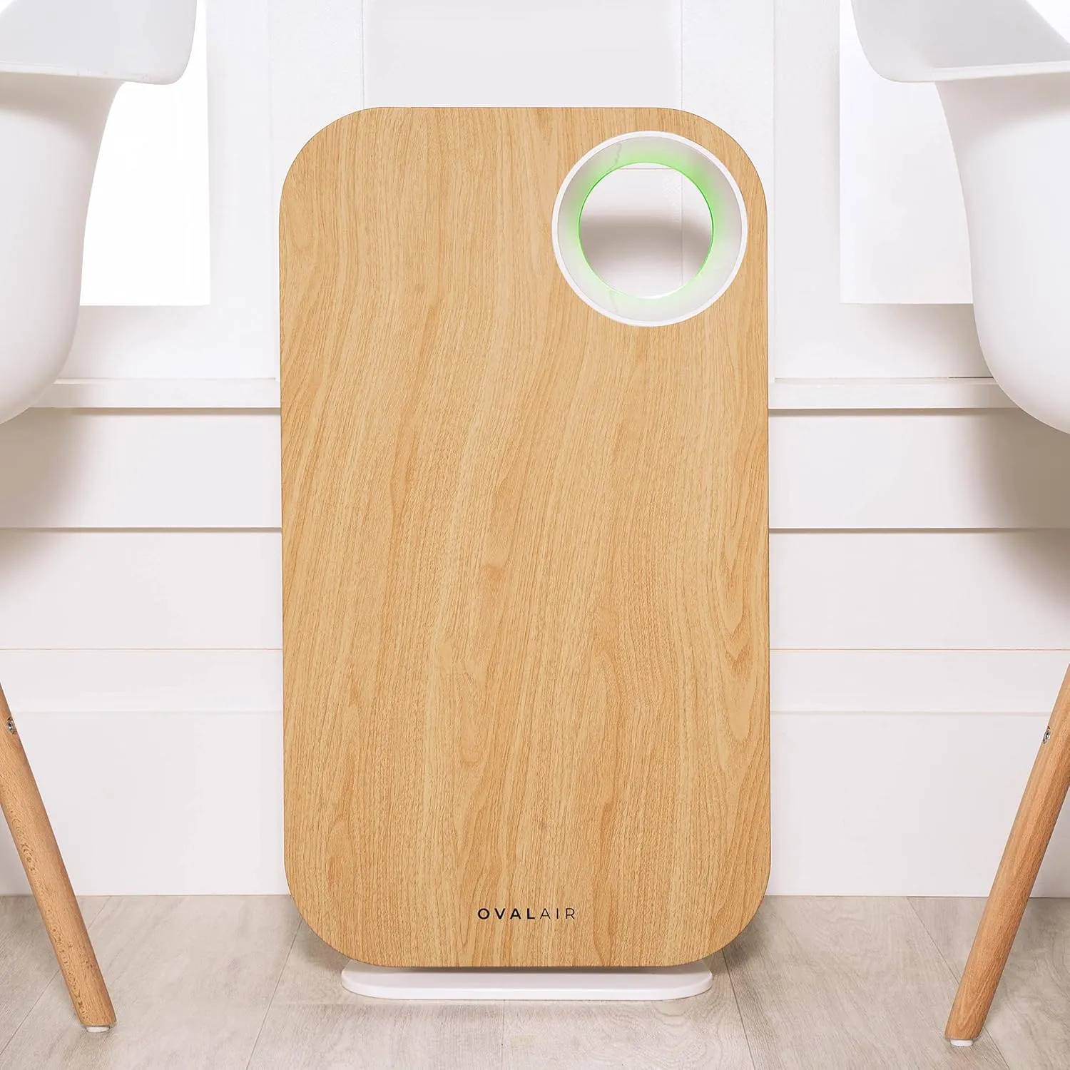 AIR1000C 3-Stage H13 True HEPA 5-in-1 Air Purifier For Allergens,Dust,Pets,Allergies,Odor,Smoke,Pollen, Rooms up to 600 sq. ft., Light Wood 13.8" X 7.5" X 25"