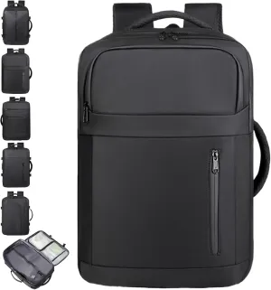 Airback Backpack, Travel Backpack with Vacuum System, Expandable Backpack with Vacuum Compression (Style D,One Size)