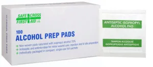 Alcohol Antiseptic Swabs, 100/Box