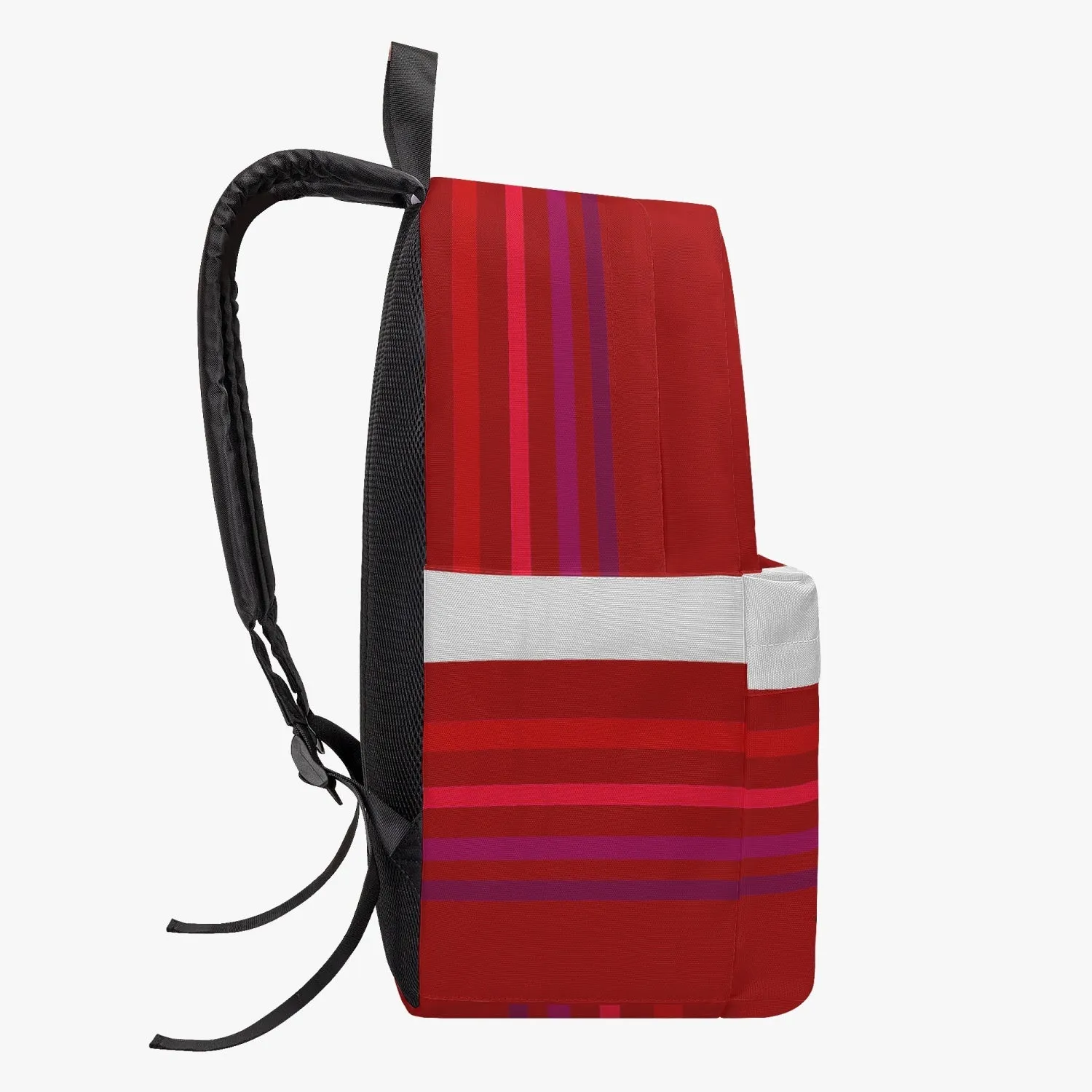 All-over-print Canvas Backpack GLOBAL FREEDOM UNITED COUPLE EDITION GERMANY V1 RED