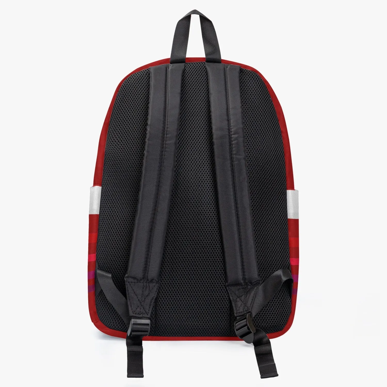 All-over-print Canvas Backpack GLOBAL FREEDOM UNITED COUPLE EDITION GERMANY V1 RED