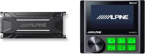 Alpine KAC-CMD-CTR Power Sports/Marine Source & KTA-30FW Amp Bundle